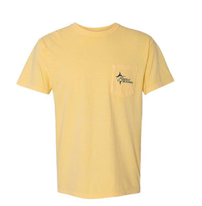 Marlin Mahi Short Sleeve T-shirt in Butter